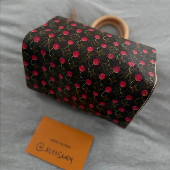 Spa Fresh 2005 Louis Vuitton Monogram Cherry Speedy 25 - Picture 5 of 16